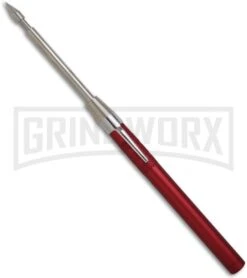 Guard Father Spike Fire Red OTF Automatic Icepick
