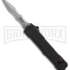 Schrade Viper SCHOTF3C Black OTF Spring Assisted Knife - Bead Blast Plain -Grindworx schrade schotf3c large