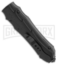 Schrade SCHOTF Assisted Opening OTF Knife - Drop Point Gray Plain -Grindworx shrade out the front schotf black side large