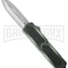 Titan Camo D/A OTF Automatic Knife - Dagger Satin Plain -Grindworx titan camo satin cm large